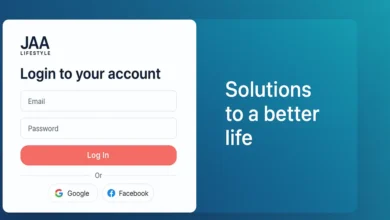 JAA Lifestyle Login