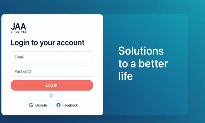 JAA Lifestyle Login