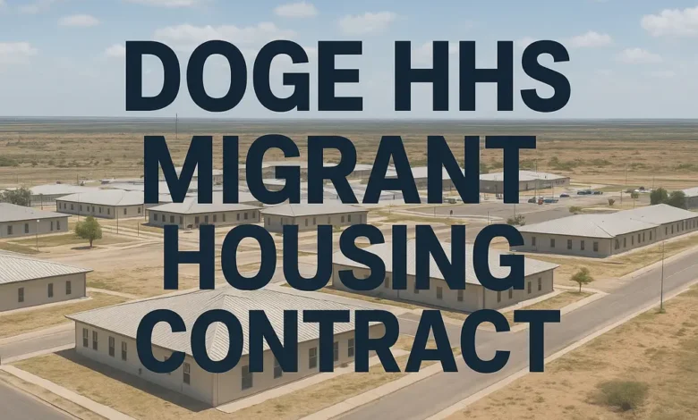 Doge HHS Migrant Housing Contract