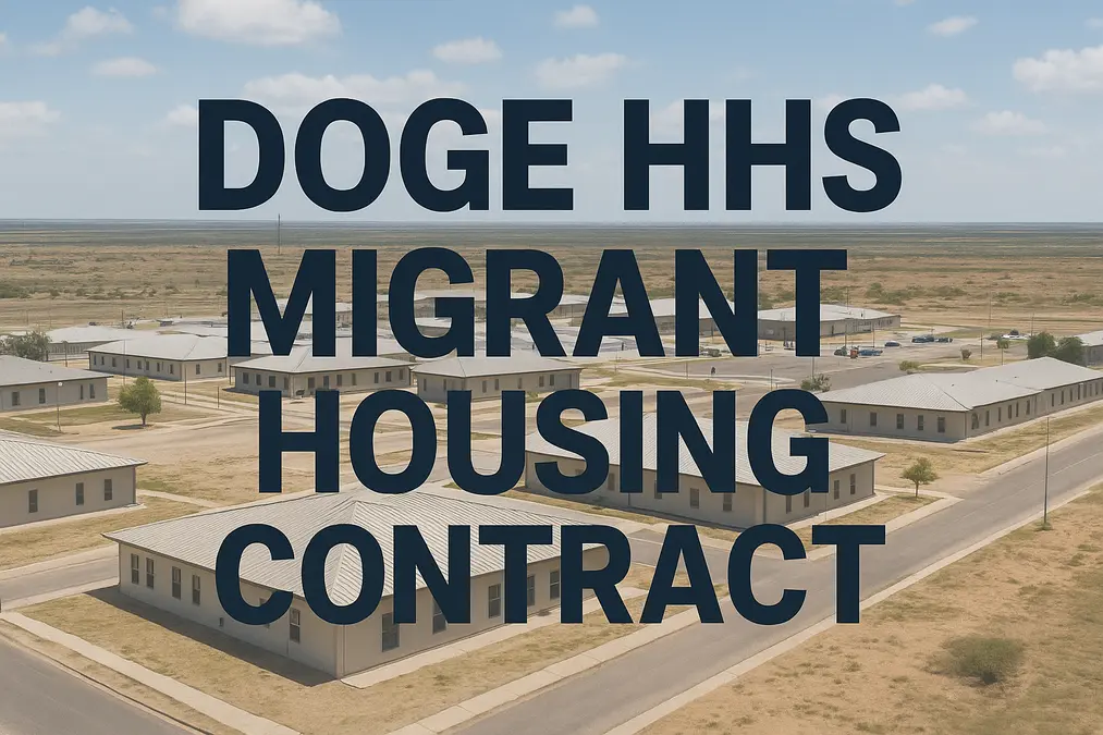 Doge HHS Migrant Housing Contract